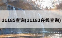 11185查询(11183在线查询)