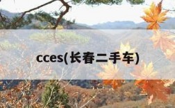 cces(长春二手车)