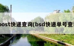 bpost快递查询(bsd快递单号查询)