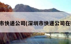 深圳市快递公司(深圳市快递公司在哪里)