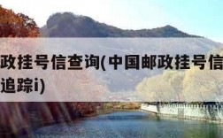 中国邮政挂号信查询(中国邮政挂号信查询单号查询追踪i)